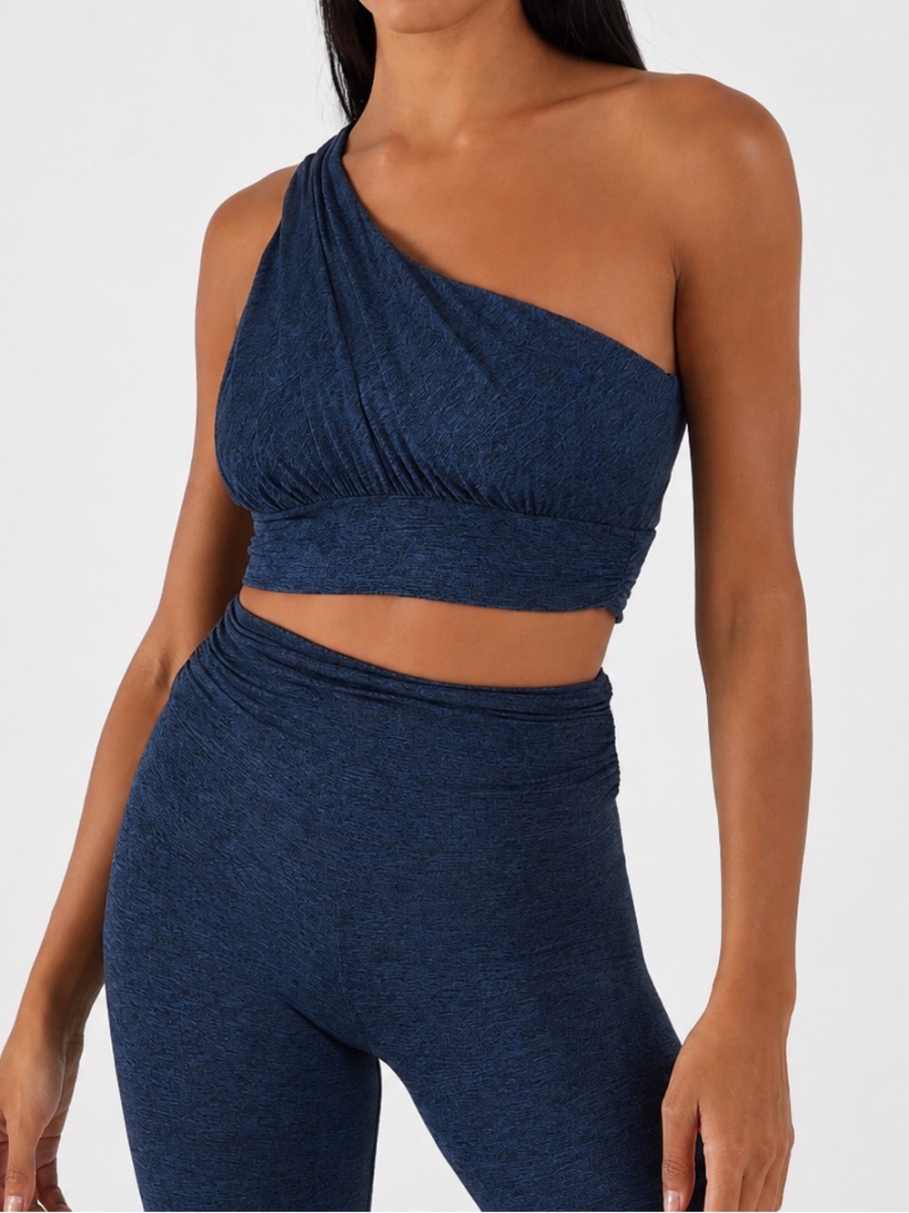 Lanston Sport Navy Heather Performance Top